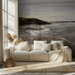 Misty Coastal Serenity