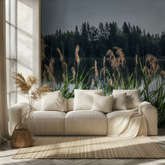 Peaceful Lake Reeds