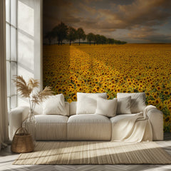 Golden Sunflower Field