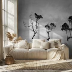 Serene Water Trees