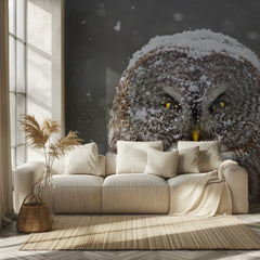 Djur Great Grey Owl Winter Portrait – kvalitetsprodukt för ett vackrare och mer hållbart hem