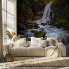 Radiant Forest Waterfall
