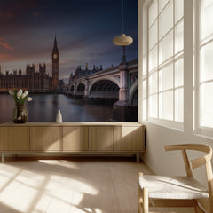 London Big Ben Sunset Glow