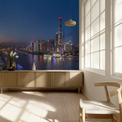 Shanghai Night Skyline