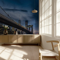 Brooklyn Bridge Night Lights