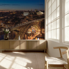 Vibrant Porto City Evening