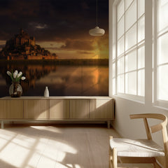 Dramatic Castle Reflection