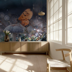 Sparkling Dewdrop Butterfly