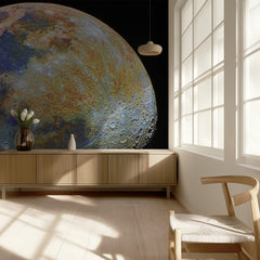 Colorful Lunar Surface