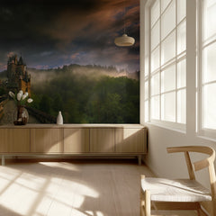 Eltz Castle Misty Bridge
