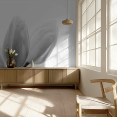 Soft White Tulips