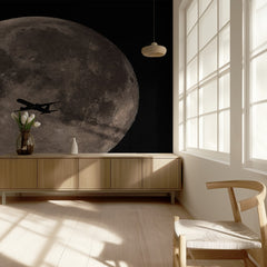 Dramatic Moon Flight