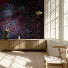Vibrant Cosmic Nebula