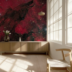 Red Cosmic Nebula
