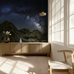 Milky Way Over White Rocks