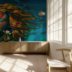 Vibrant Geometric Serenity