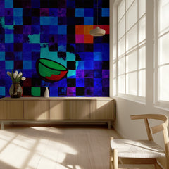 Vibrant Geometric Bowl