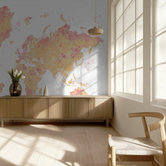 Watercolor World Map