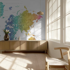 Vibrant World Map