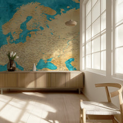 Vintage Europe Map