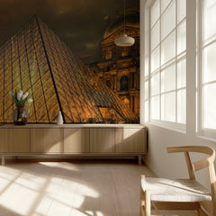 Golden Louvre Night
