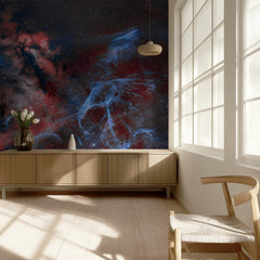 Vibrant Cosmic Nebula