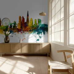 Colorful London Skyline