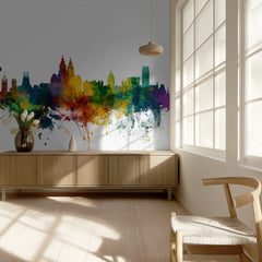 Vibrant Liverpool Skyline