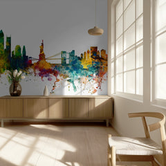 Vibrant New York Skyline