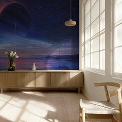 Cosmic Ocean Sunset