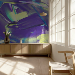 Vibrant Fluid Paint Strokes