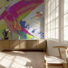 Vibrant Abstract Strokes