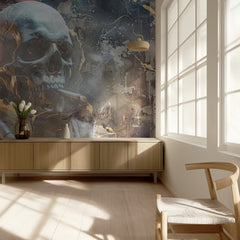 Smoking Cyber Skull