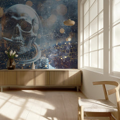 Smoking Astronaut Skull