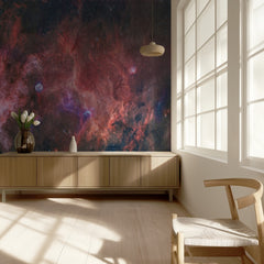 Red Cosmic Nebula