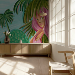 Tropical Mermaid Sunset