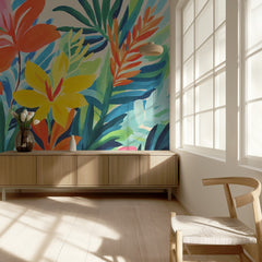 Vibrant Tropical Garden