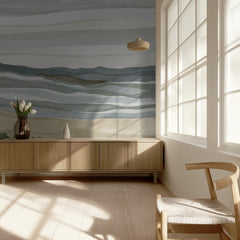 Abstract Coastal Serenity
