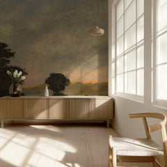 Tranquil Sunset Landscape