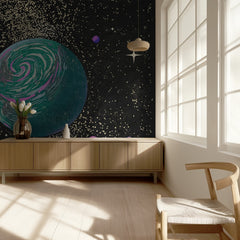 Swirling Cosmic Planet