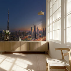 Dubai Evening Skyline