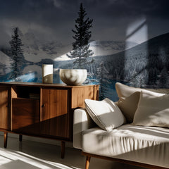 Blue Winter Mountains