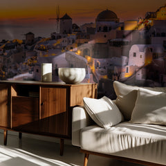 Oia Santorini Sunset Glow