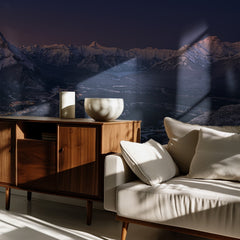 Mountain Town Twilight