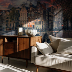 Amsterdam Canal Sunset