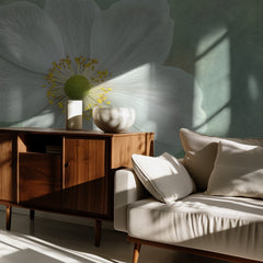 Serene White Flower