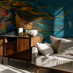 Vibrant Geometric Serenity