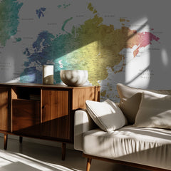 Vibrant World Map