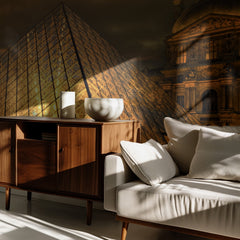 Golden Louvre Night