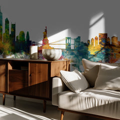 Vibrant New York Skyline